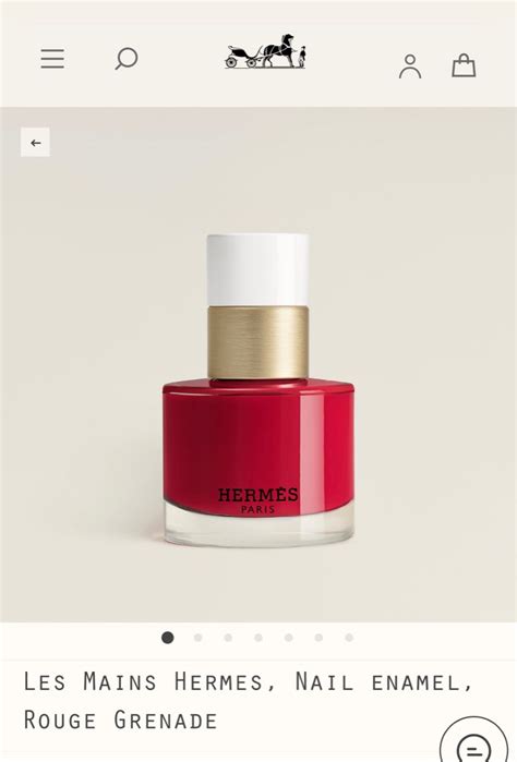 Nail polish, Rouge Grenade 